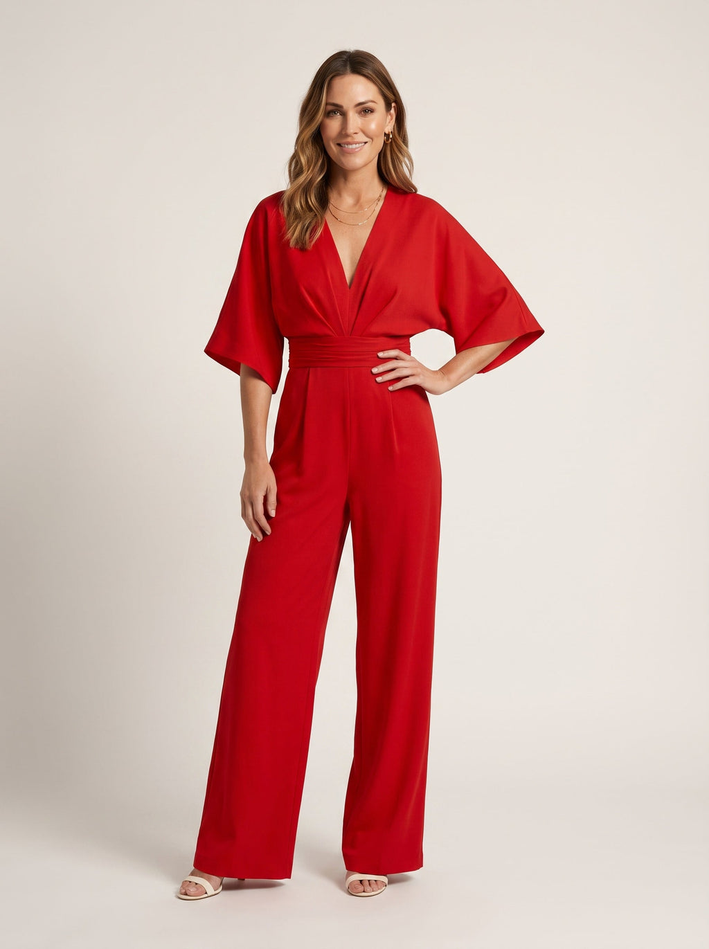 Serena | Women's Wrap Jumpsuit for Wedding Guests